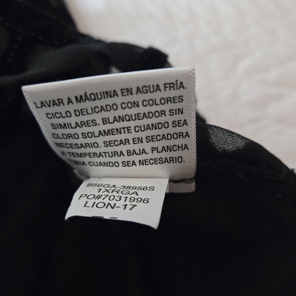 Style & Co y2k Velvet Burnout Purple‎ Black Whimsygoth Dark Fairy Plum Medium - Picture 16 of 16
